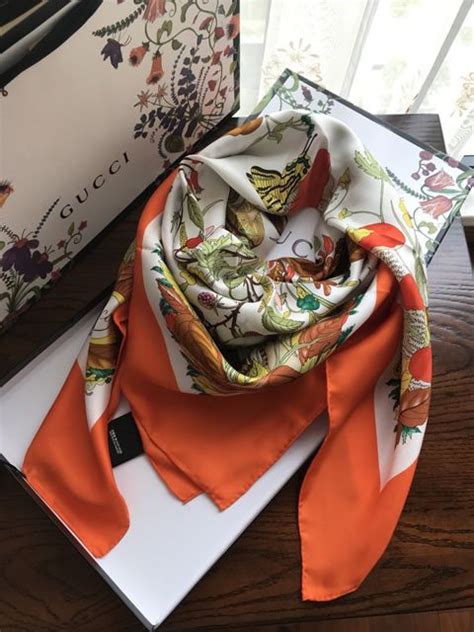 gucci silk scarf replica|vintage gucci silk scarf.